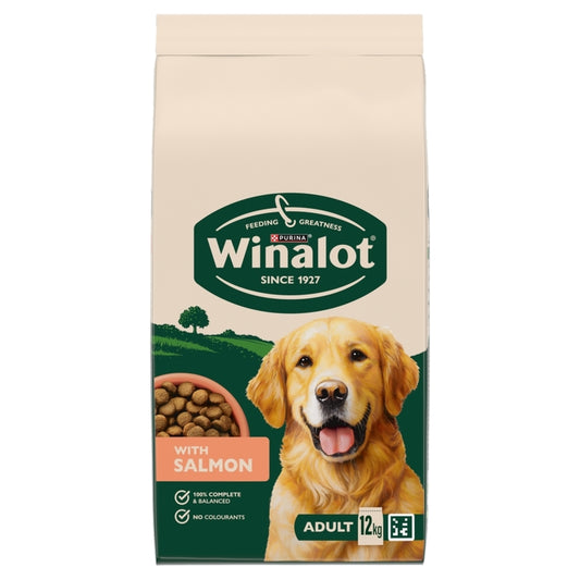 Winalot Adult with Salmon Dry Dog 12kg