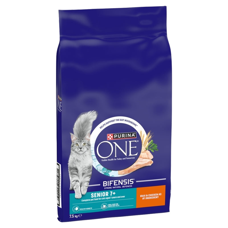 Purina One Senior 7+ Cat Chicken 7.5kg
