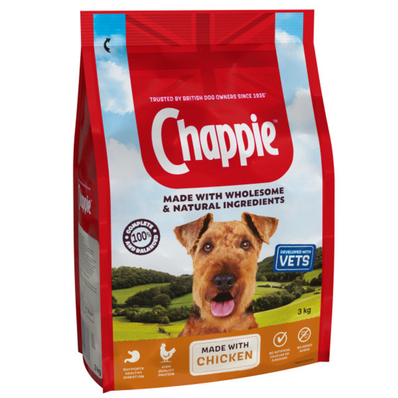 Chappie Adult Complete Chicken & Cereal 3kg
