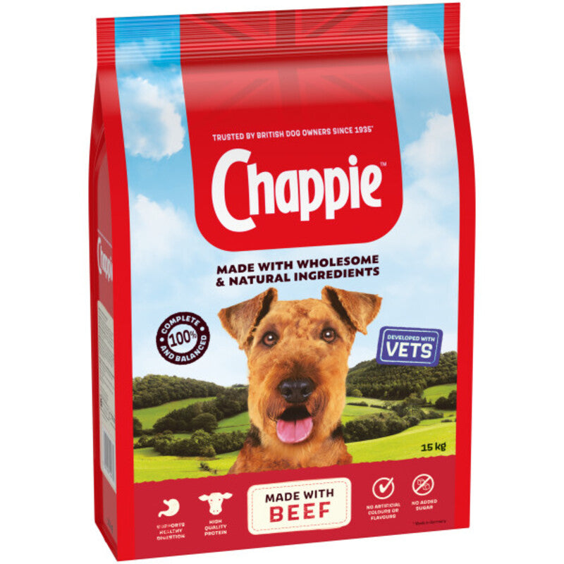 Chappie Adult Complete Beef & Cereal 15kg