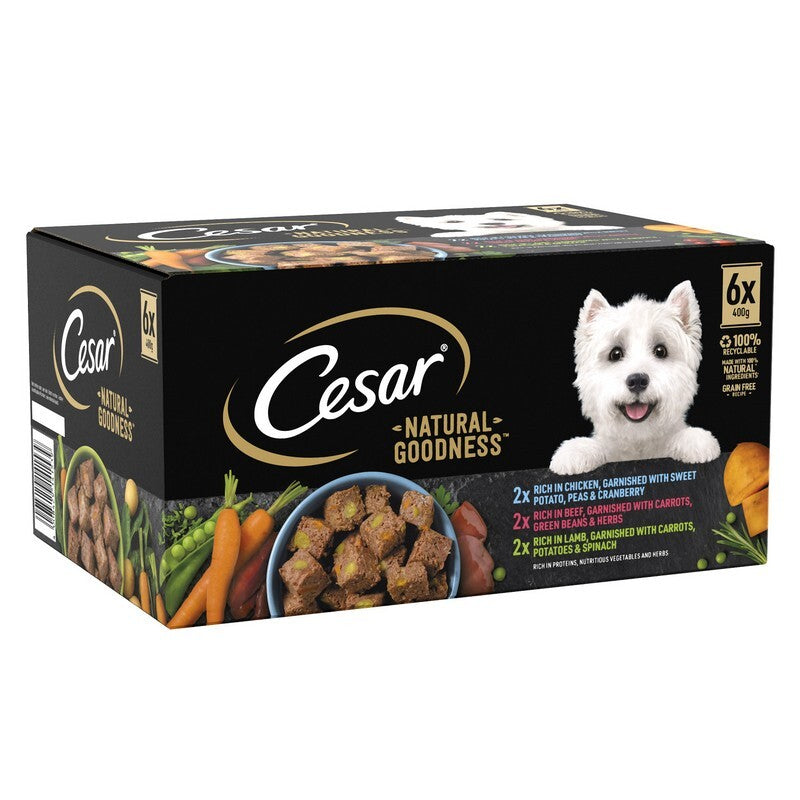 Cesar Tins Natural Goodness Mix Loaf 400g x 6
