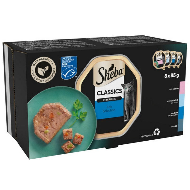 Sheba Classic Ocean Selection in Terrine Tray