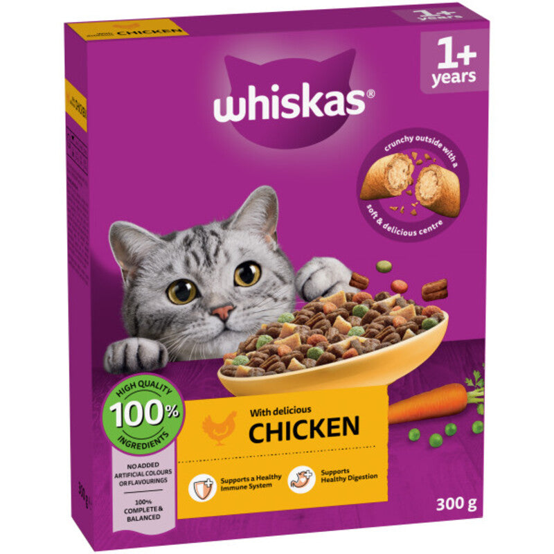 Whiskas Dry 1+ Adult Chicken