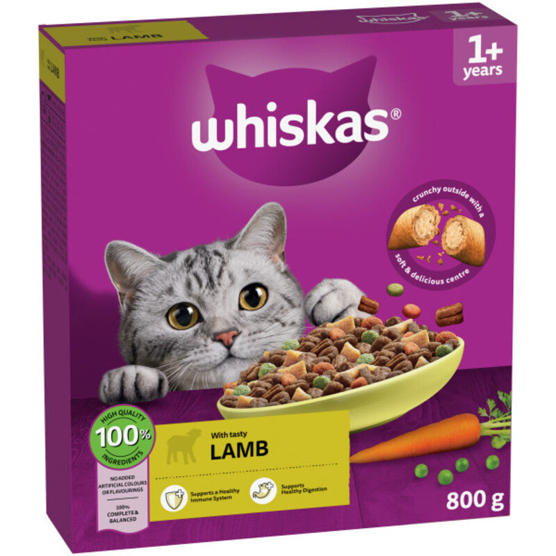 Whiskas Dry 1+ Adult Lamb