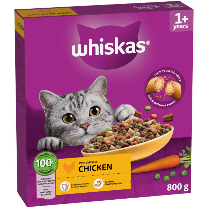 Whiskas Dry 1+ Adult Chicken