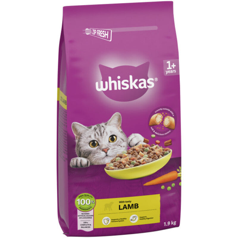 Whiskas Dry 1+ Adult Lamb