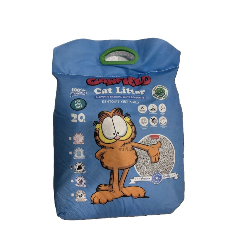 Garfield Bentonite Active Carbon Nonwoven Bag Cat Litter 20 L