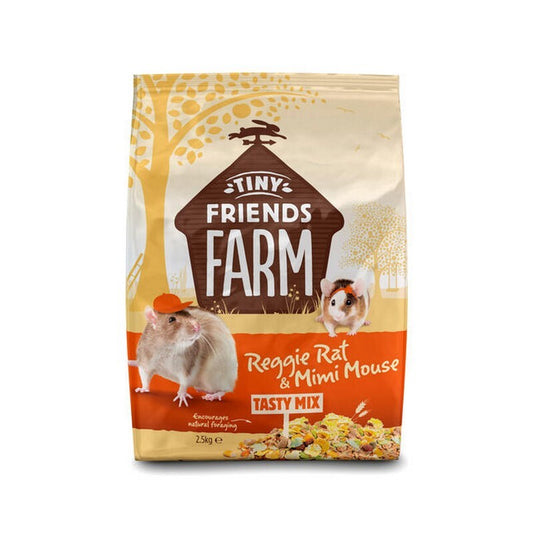 Tiny Friends Farm Reggie Rat & Mimi Mouse 2.5kg