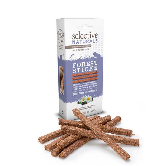 Supreme Selective Naturals Forest Sticks 60g x 4