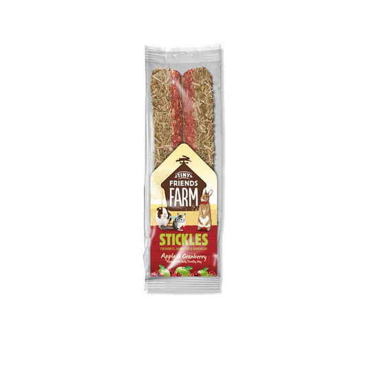 Tiny Friends Farm Stickles Apple & Cranberry 100g x 8