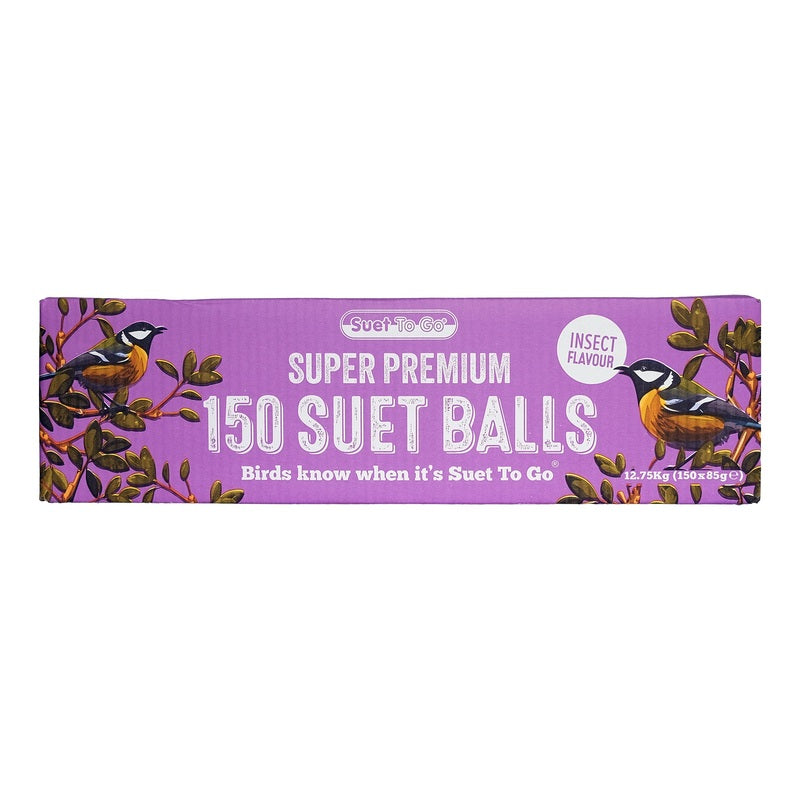 Unipet Suet to Go Balls Insect 85g x 150 12.75kg