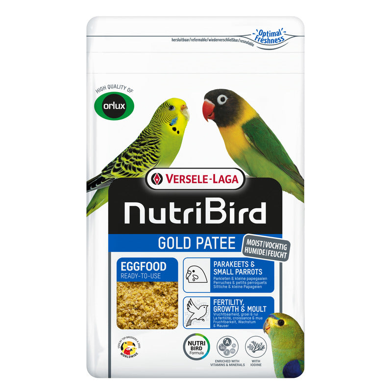 Versele Laga NutriBird Gold Patee Parakeet & Small Parakeet 1kg