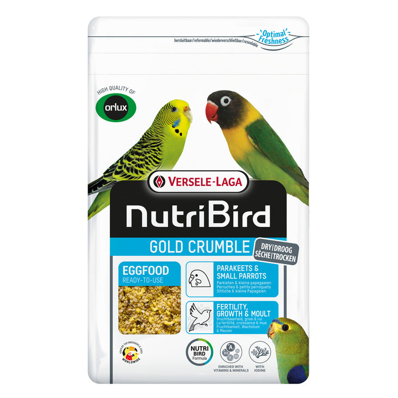 Versele Laga NutriBird Gold Crumble Parakeets & Small Parakeet
