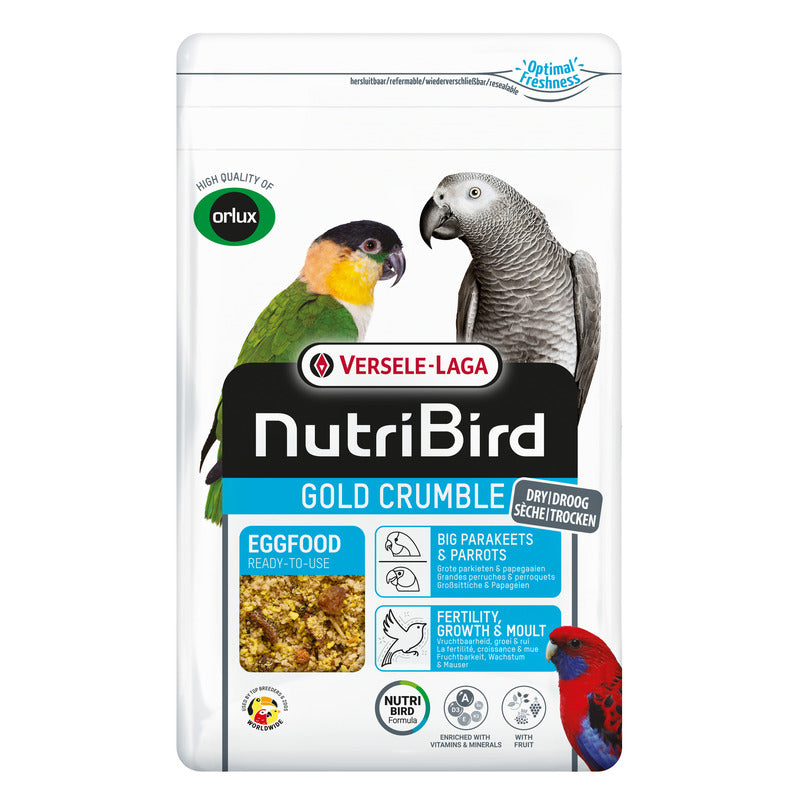Versele Laga NutriBird Gold Crumble Big Parakeets & Parrots