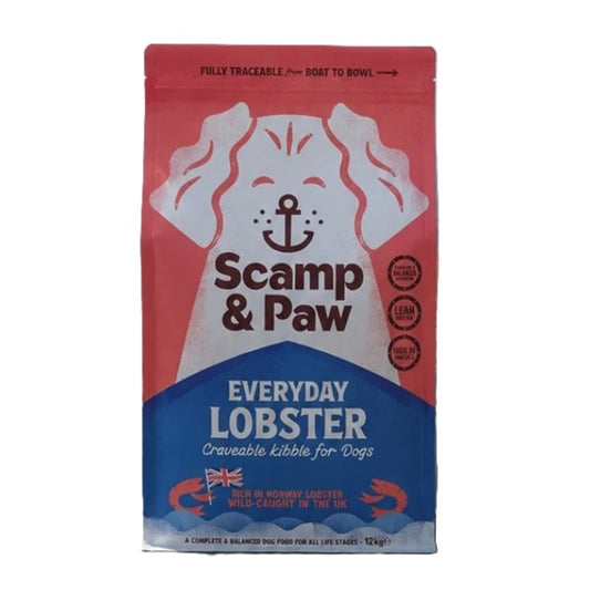 Scamp & Paws Dog Everyday Lobster Complete Dry Food 12kg