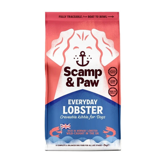 Scamp & Paws Dog Everyday Lobster Complete Dry Food 2kg