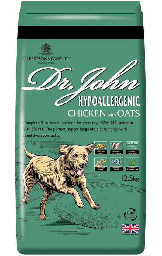 Dr John Hypoallergen Chk Zero VAT 12.5kg